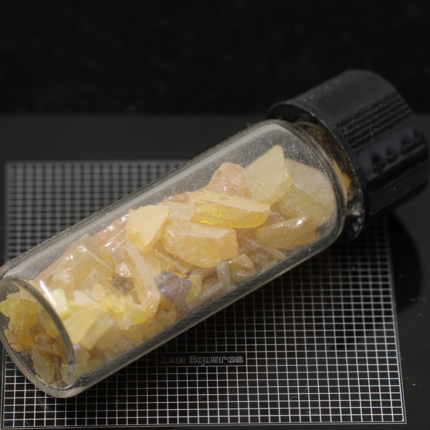 Gem Vials: Natural Kornerupine, Garnet, and Tunduru stones, mixed Popout Stones and Pearls