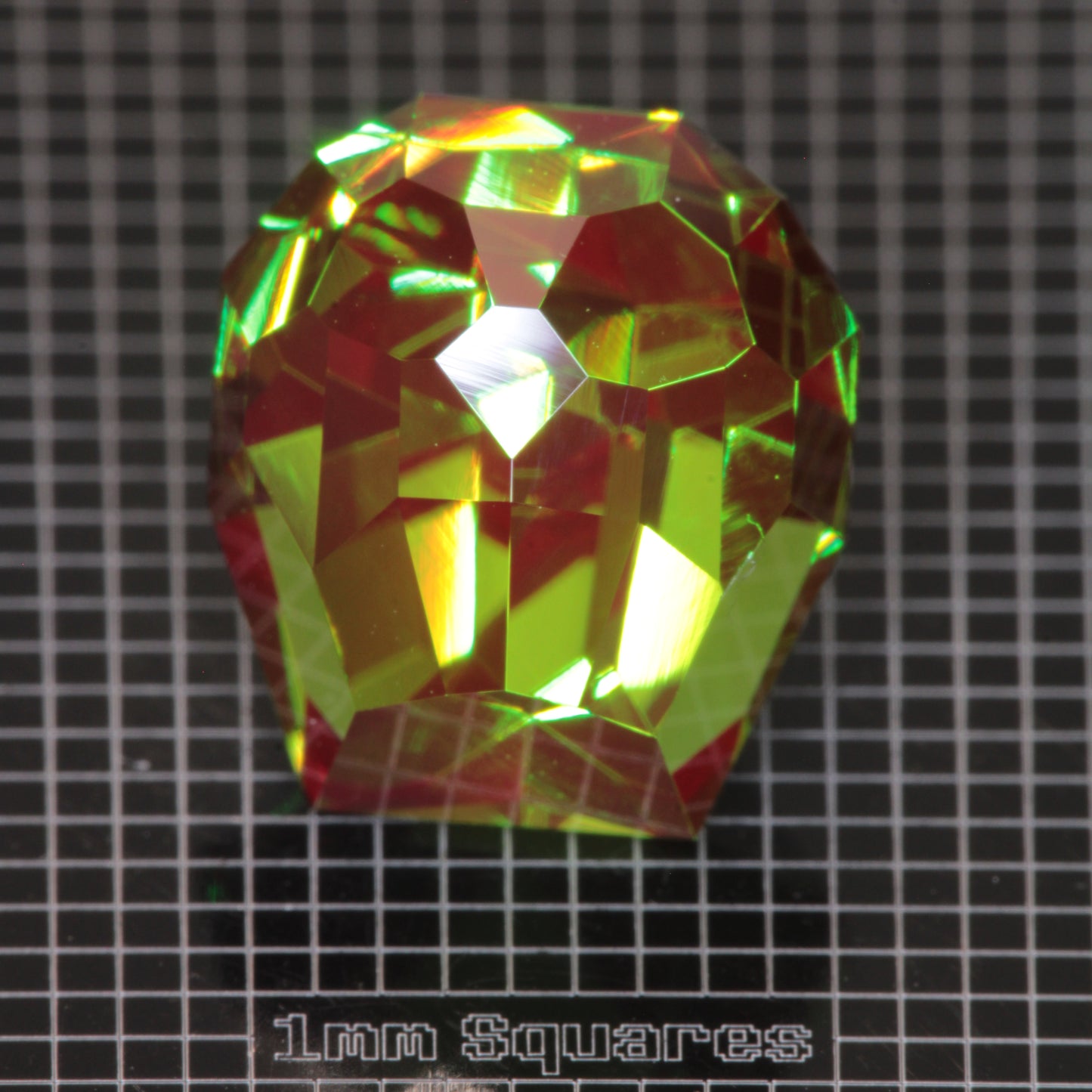 Skull Cut Christmas Garnets, Special Halloween Gems