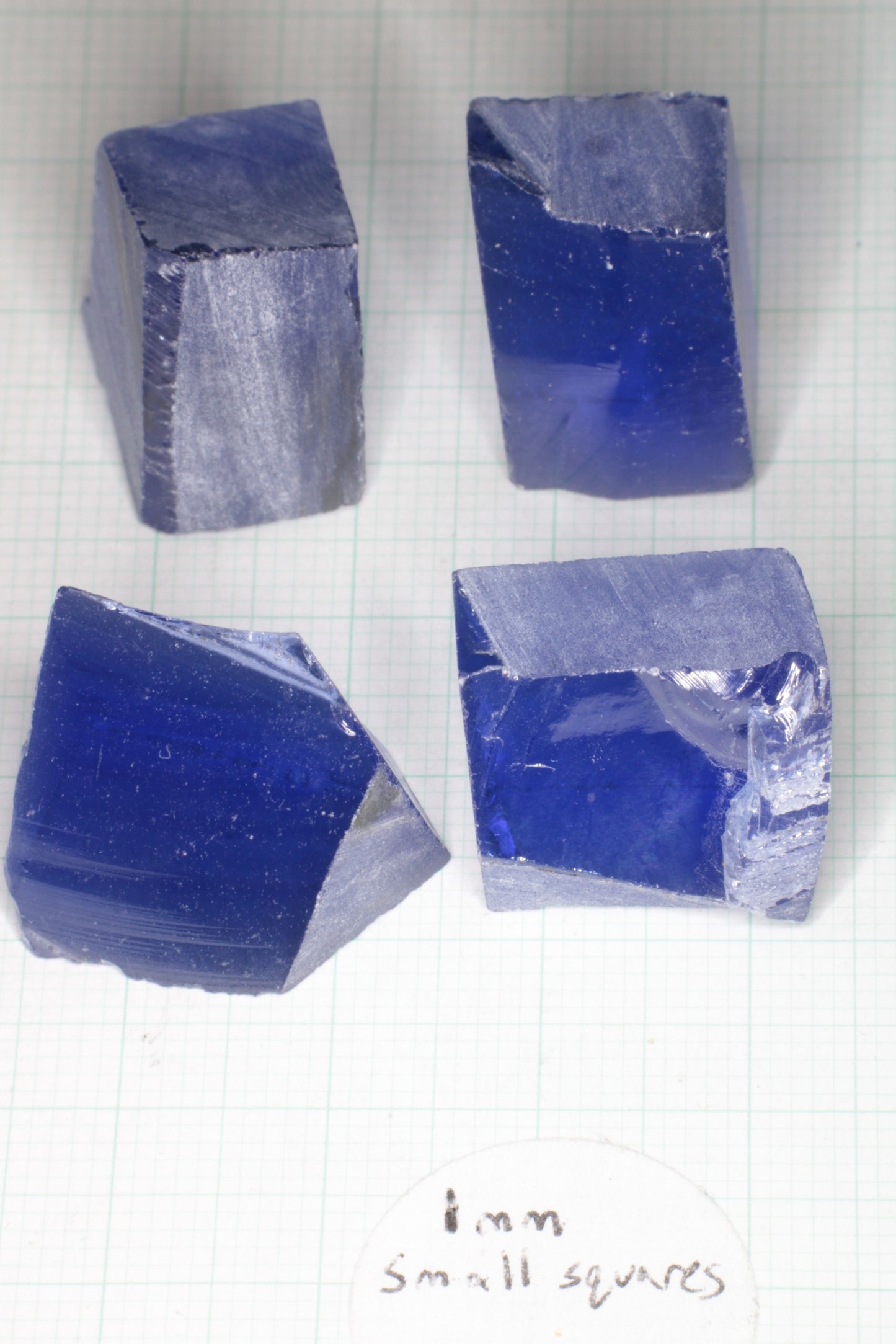 Blue Sapphire Rough, Czochralski Grown Sapphire Crystals