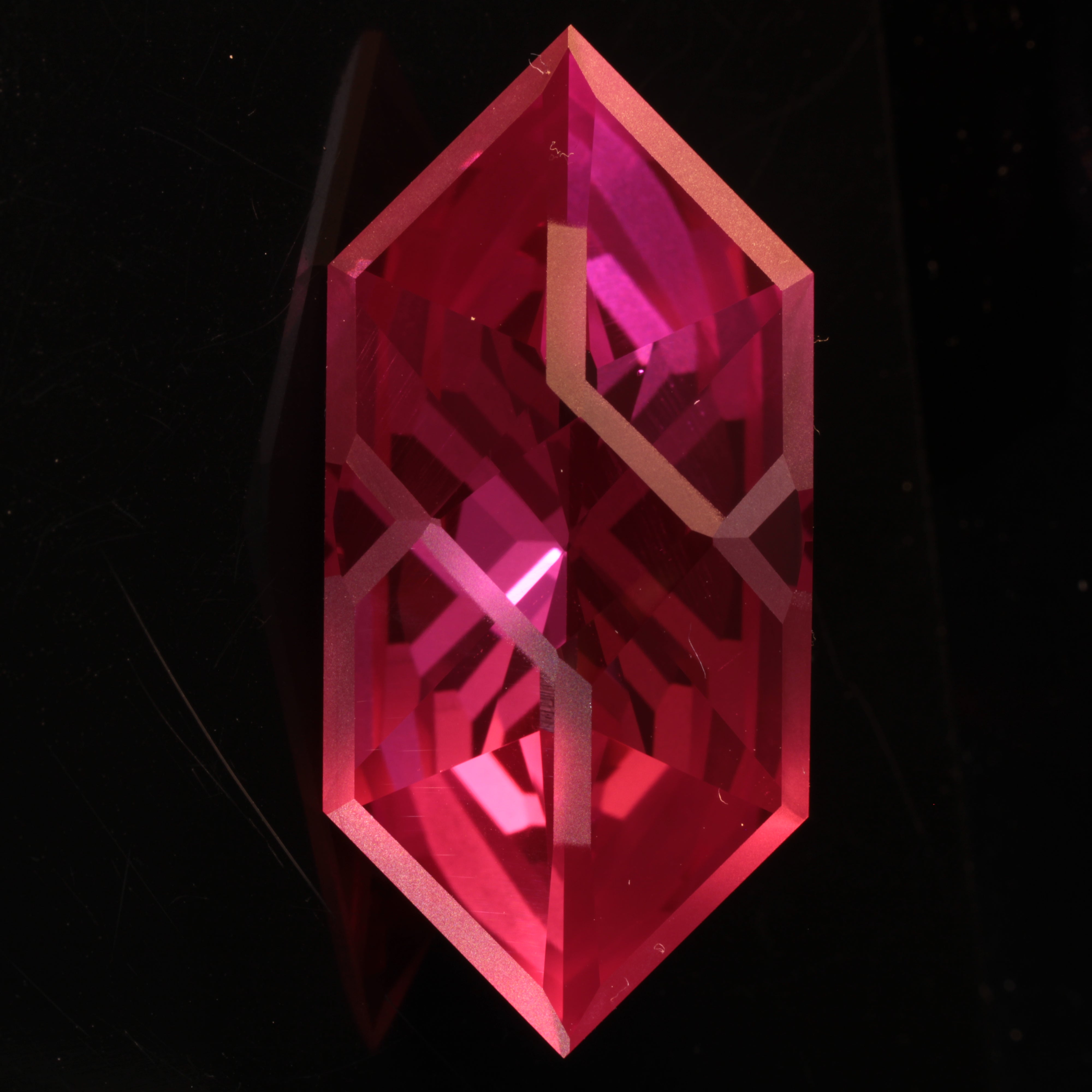 The Cool S Gem, 38ct Lab Ruby – Gems Of Science
