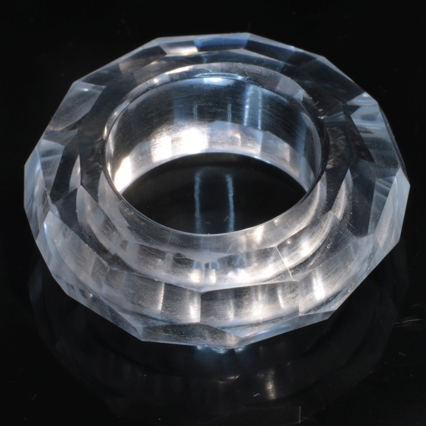 Literal™ Sapphire Rings, Rings Carved and Faceted from Solid Lab Sapphire