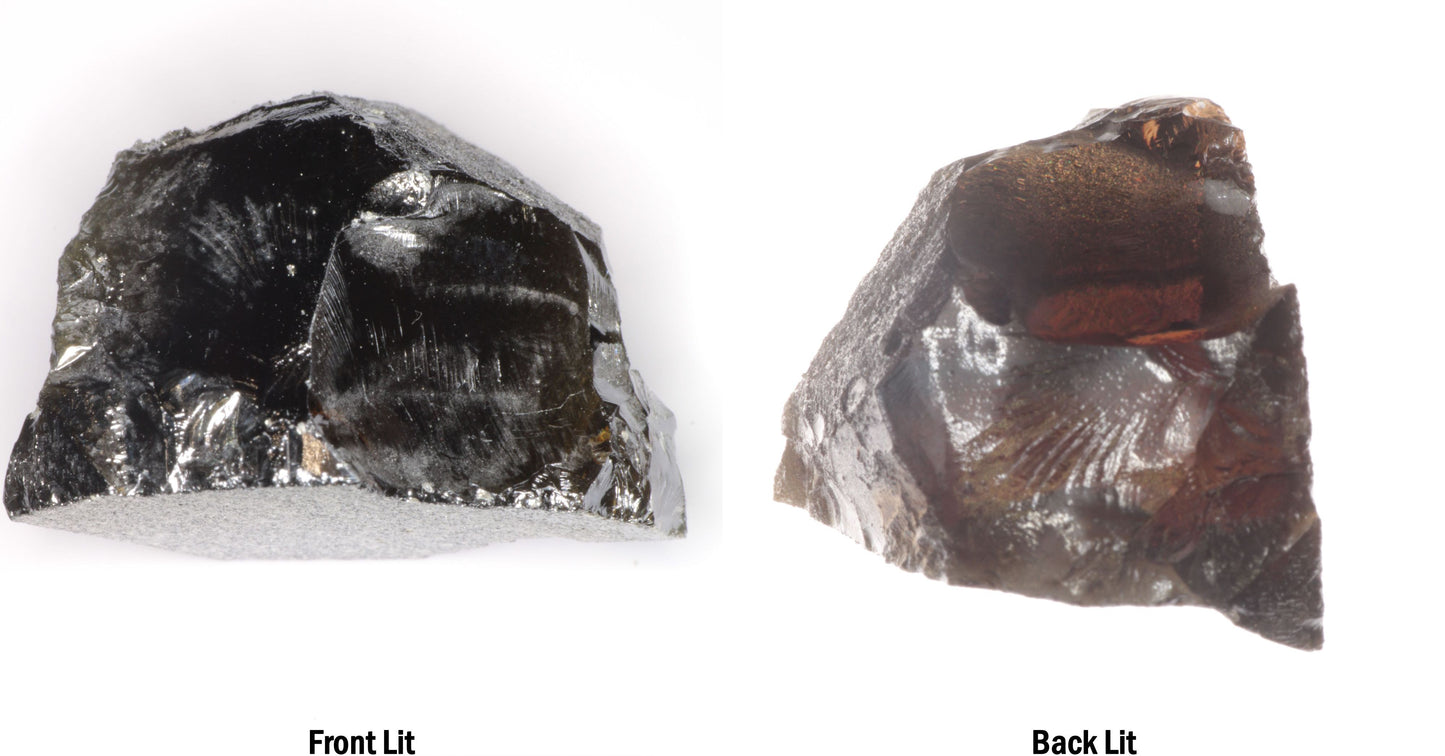 Honey Rutile Facet Rough