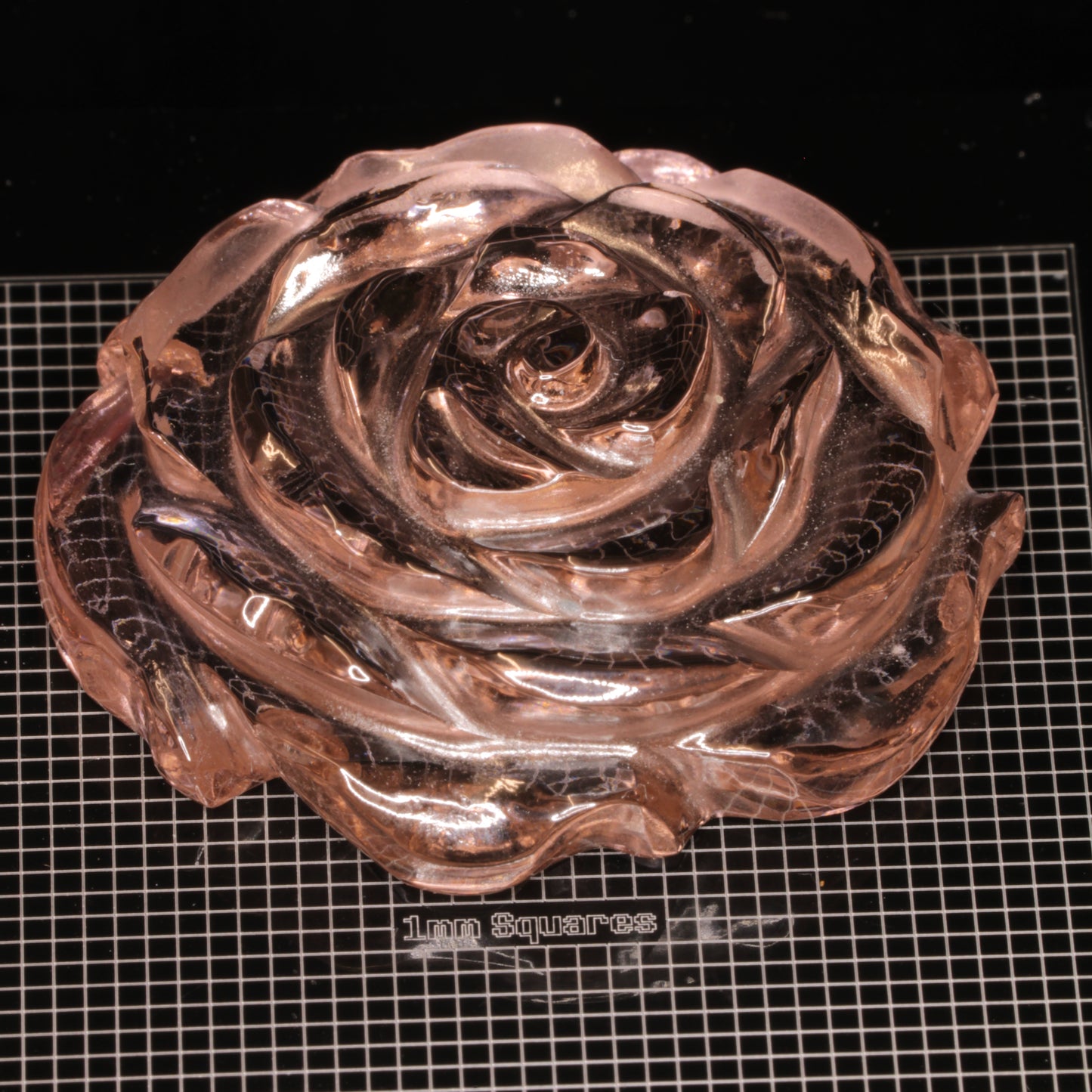 Giant Violet Nd/Ce Laser YAG Flower Carving