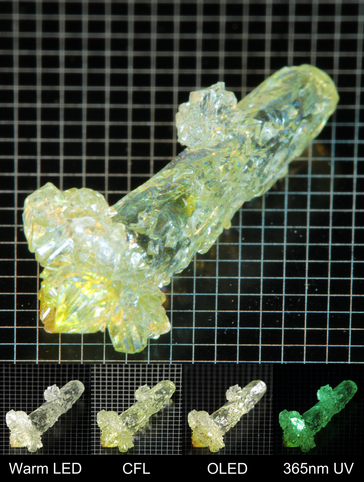 Smokestack Zincite White Cluster Gem Specimen