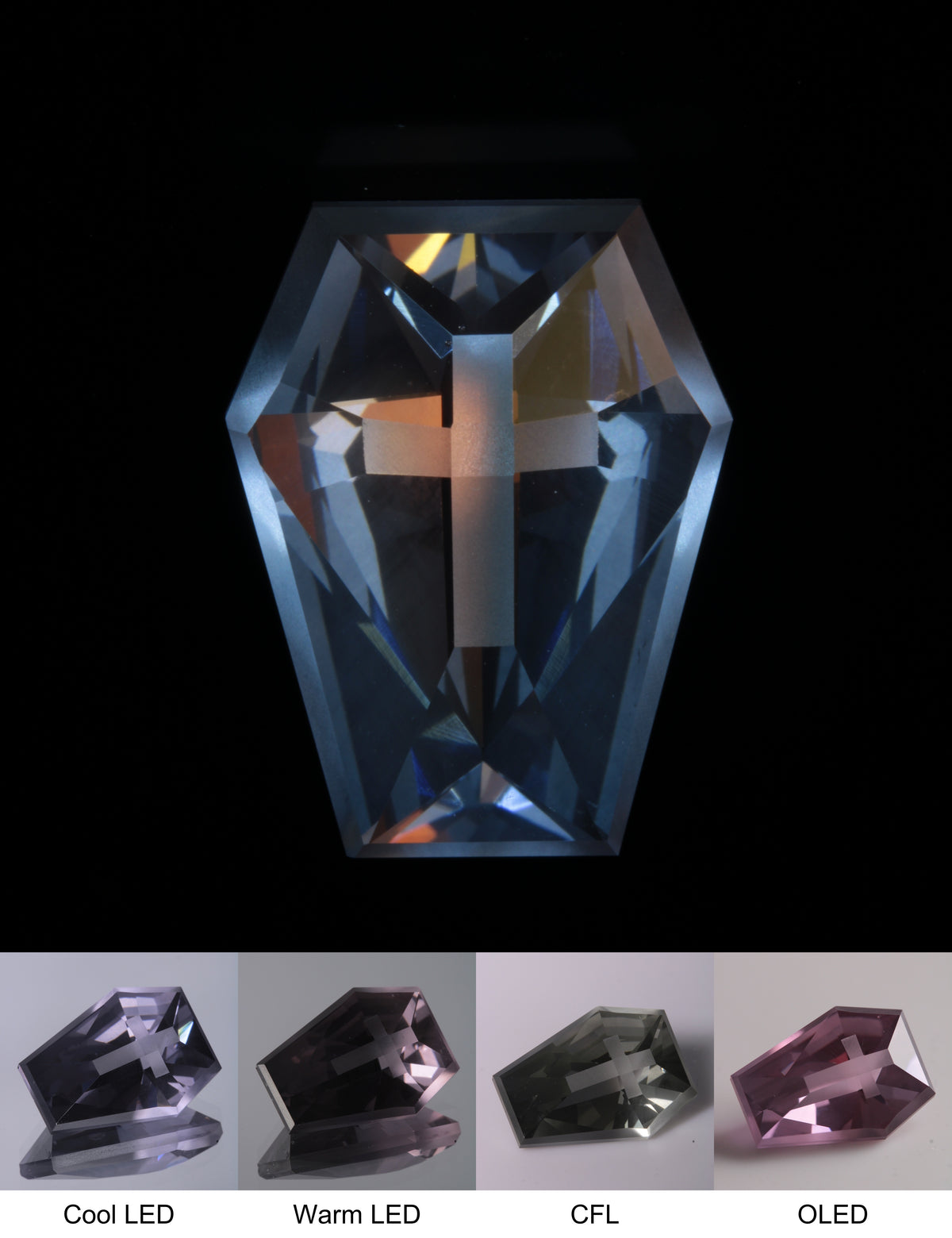 Dusk Garnet Coffin Cut 17.9ct (Halloween 2026)
