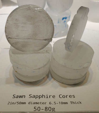 Optical Sapphire Discs, Cores and Wafers
