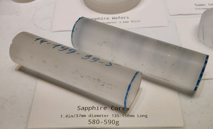 Optical Sapphire Discs, Cores and Wafers