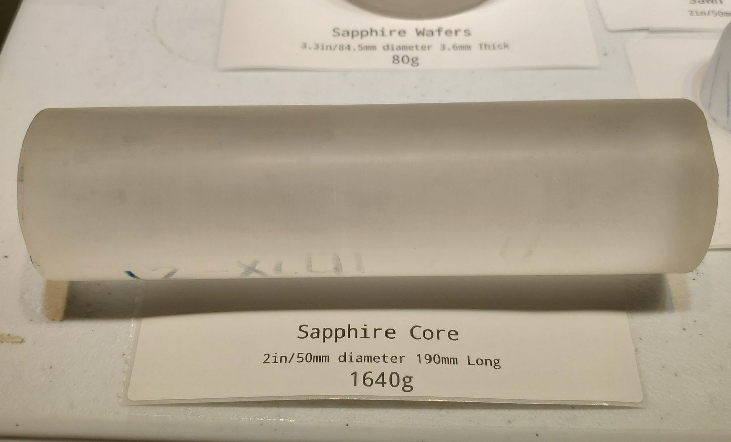 Optical Sapphire Discs, Cores and Wafers