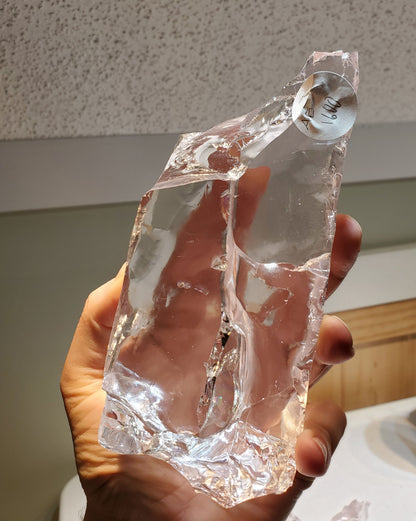 F-35 Fighter Jet Window Sapphire Facet Rough and Shards (F35 Gem)