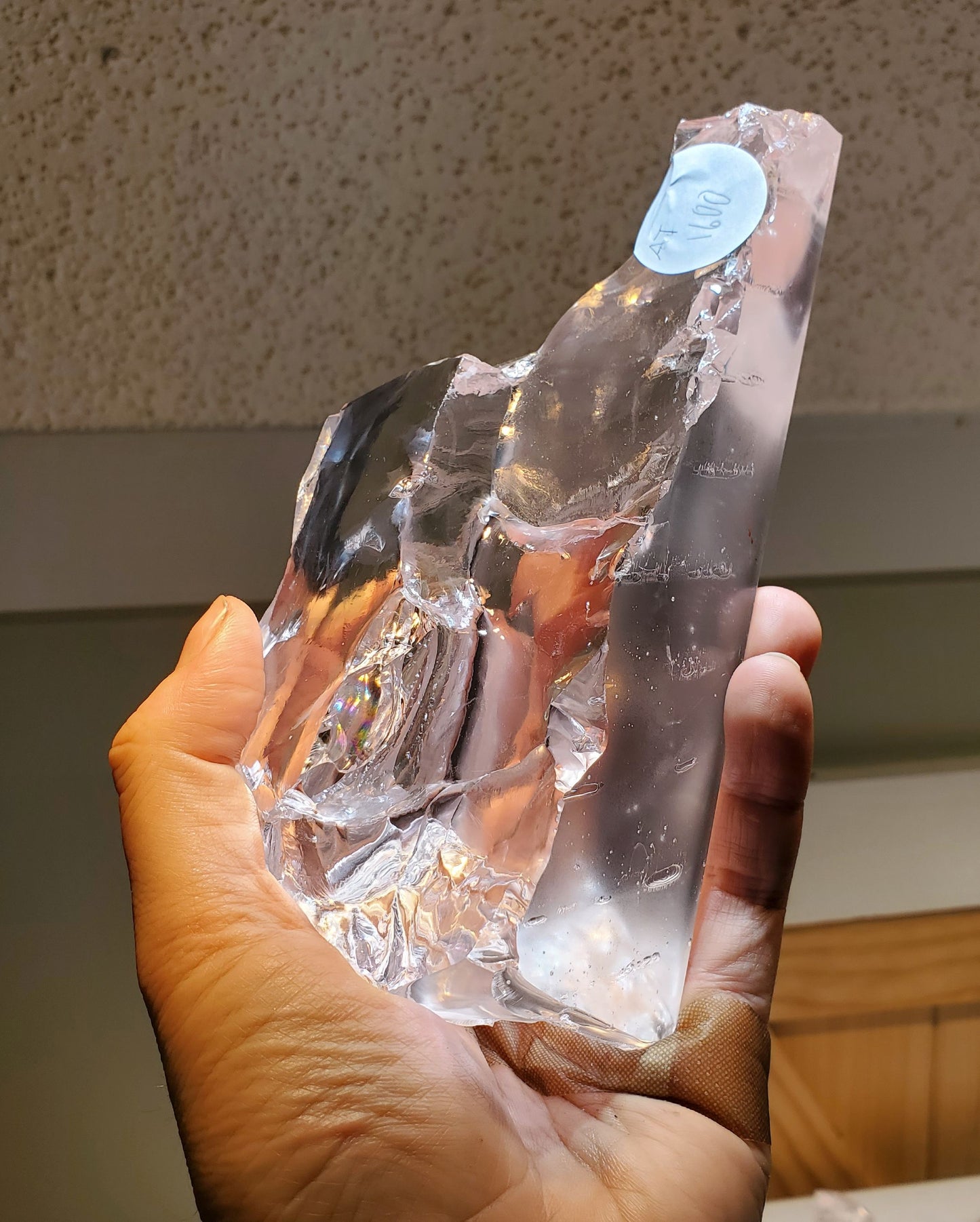 F-35 Fighter Jet Window Sapphire Facet Rough and Shards (F35 Gem)