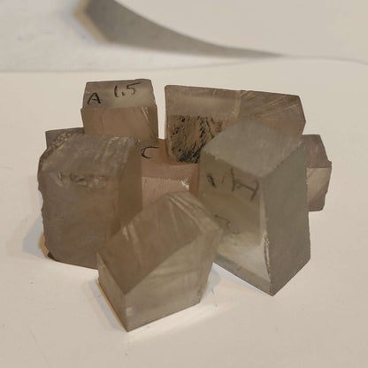 Smoky Moissanite Facet Rough