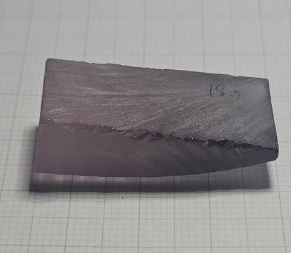 Dusk Gray YAG Facet Rough, Purple and Blue Dusk Laser Garnet