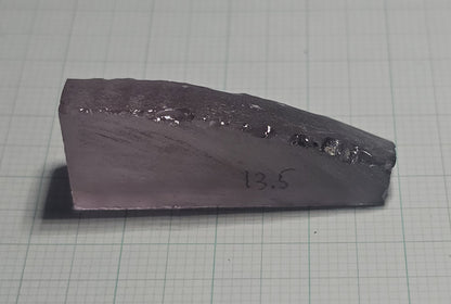 Dusk Gray YAG Facet Rough, Purple and Blue Dusk Laser Garnet