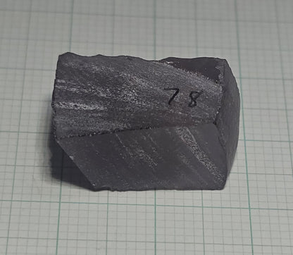 Dusk Gray YAG Facet Rough, Purple and Blue Dusk Laser Garnet