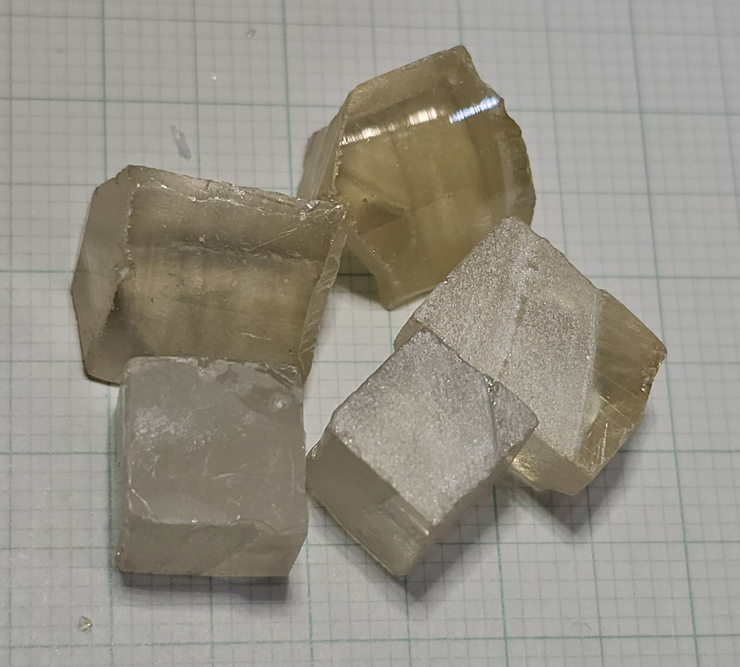 Lab Wakefieldite Facet Rough and Specimens aka Yttrium Orthovanadate Nd:YVo4