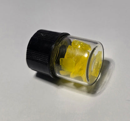 Super Cerium YAG Extra Bright Facet Rough Neon Yellow