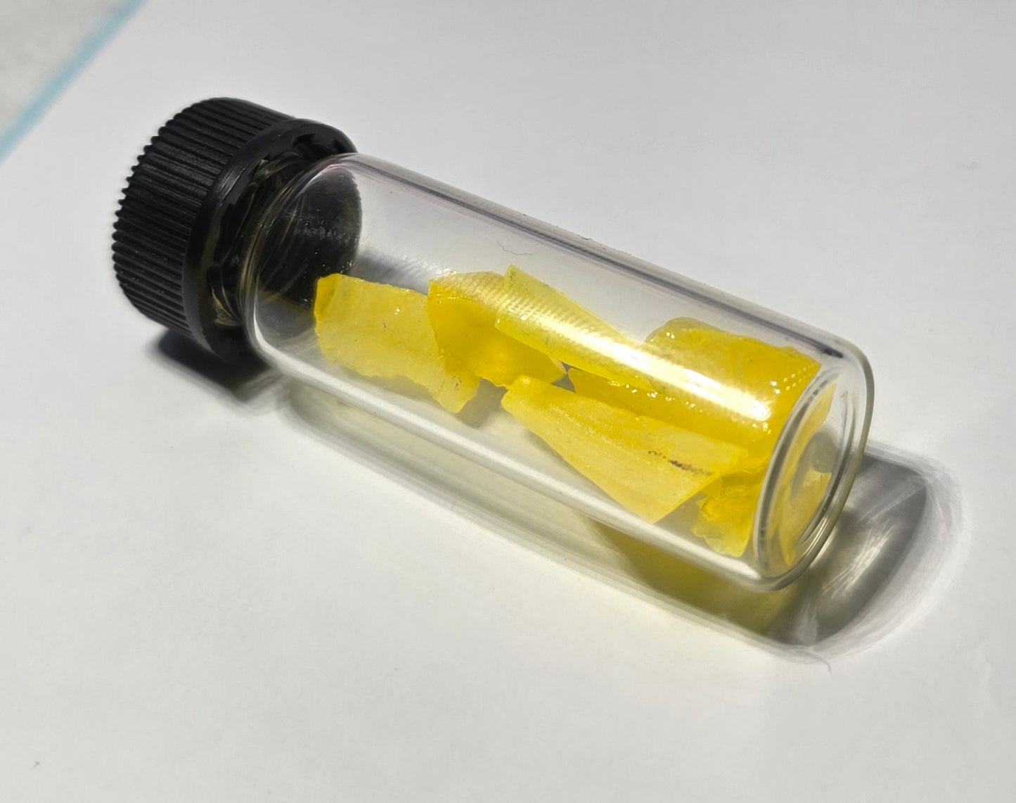 Super Cerium YAG Extra Bright Facet Rough Neon Yellow