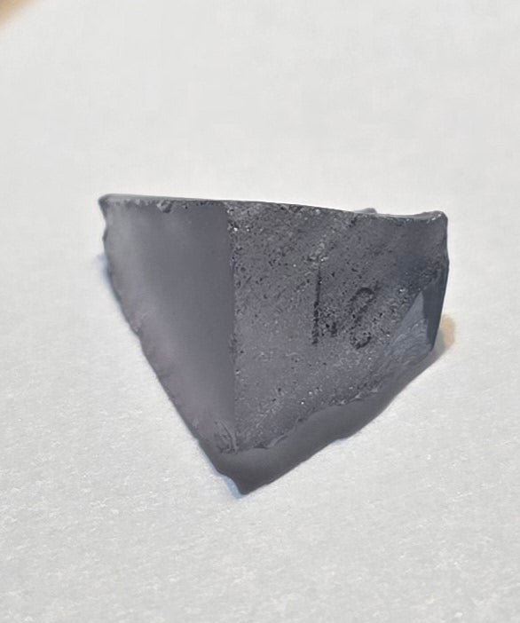 Dusk Gray YAG Facet Rough, Purple and Blue Dusk Laser Garnet