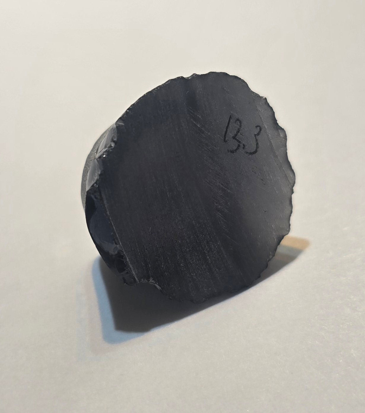 Dusk Gray YAG Facet Rough, Purple and Blue Dusk Laser Garnet