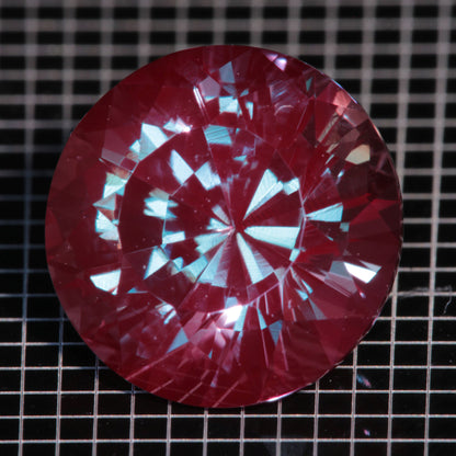 Laser Alexandrite Faceted Stones, Lab Created Red Glow Alexandrite