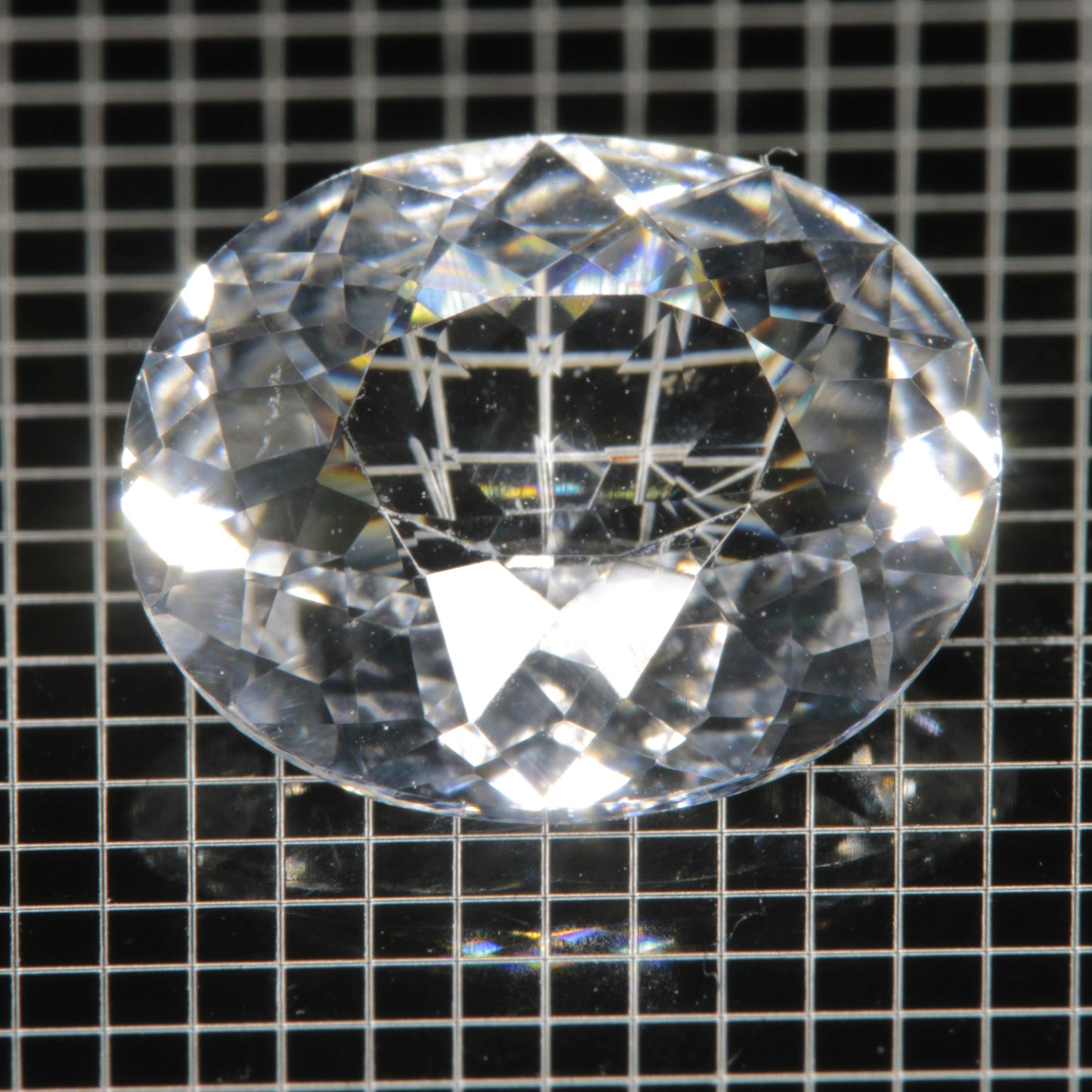 F-35 Fighter Jet Window Sapphire Loose Gems