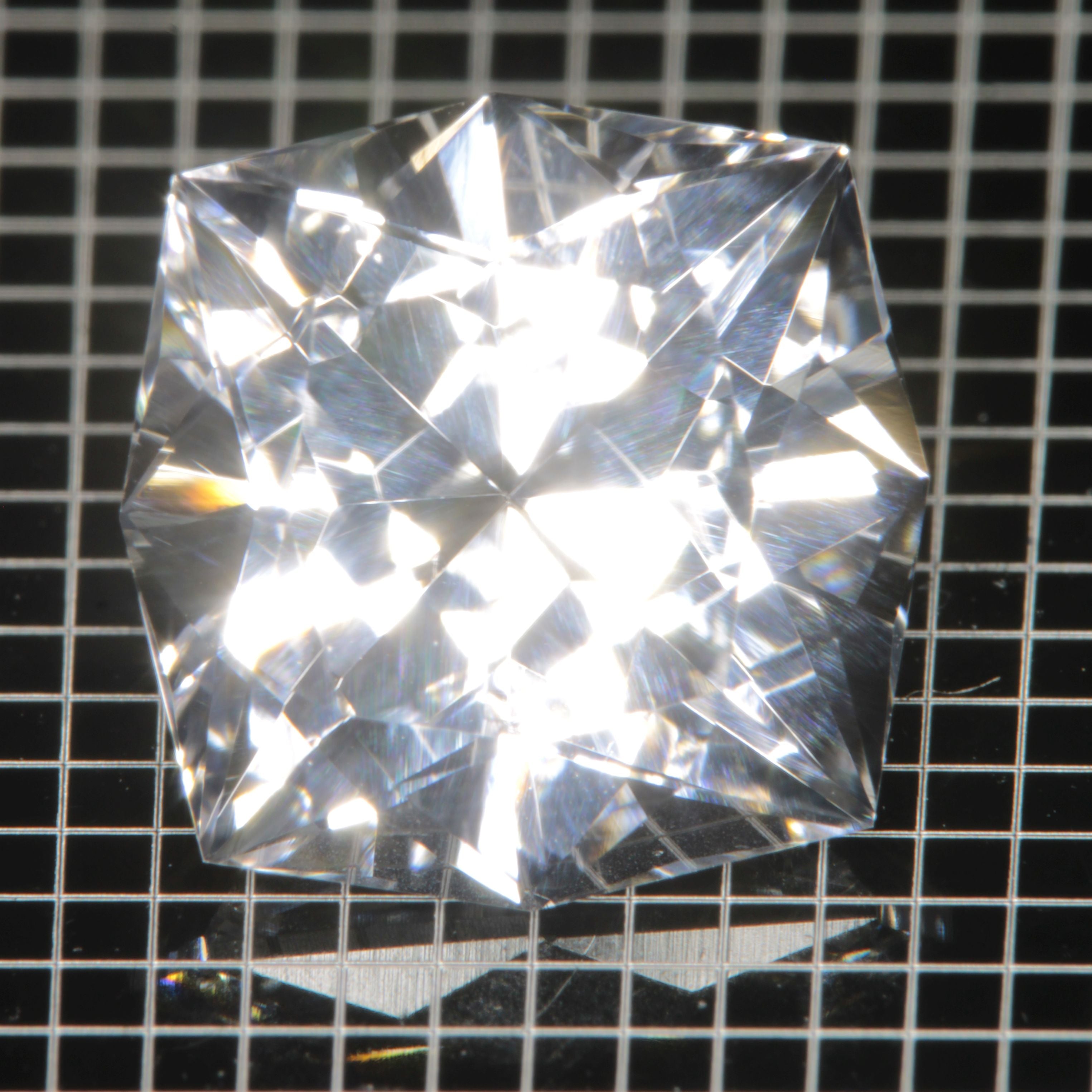 F-35 Fighter Jet Window Sapphire Loose Gems