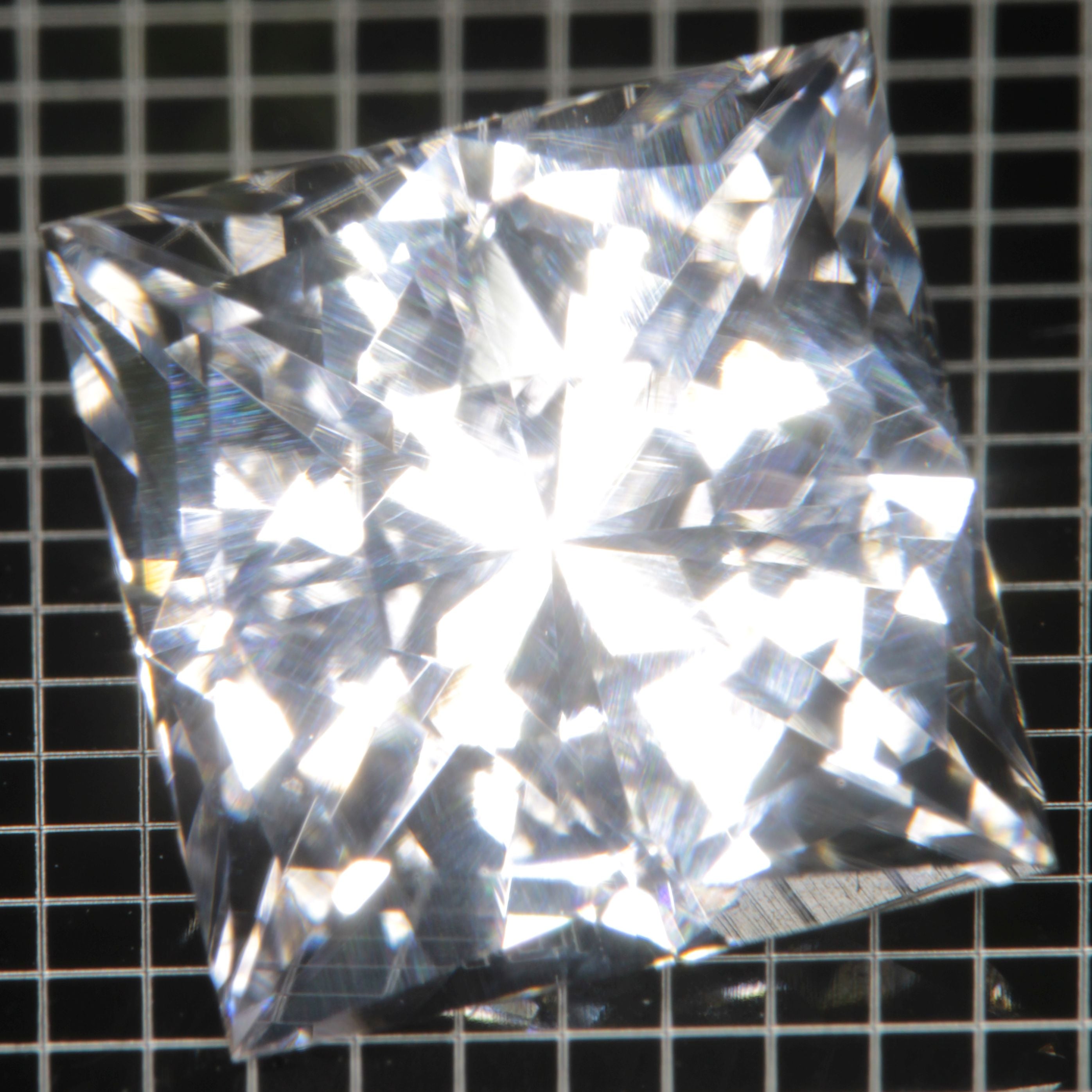 F-35 Fighter Jet Window Sapphire Loose Gems