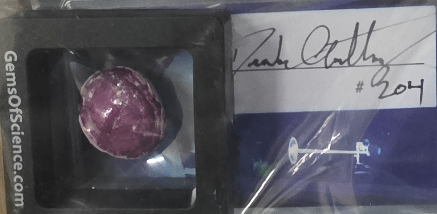 StyroPyro Laser Rubies, Signed, Numbered Commemorative Rubies Grown by Laser!