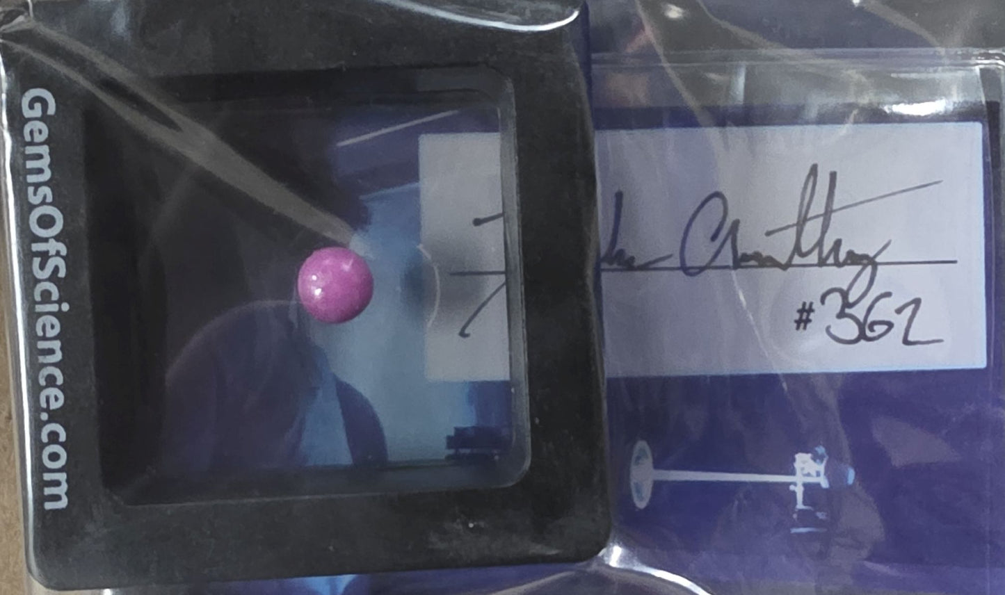 StyroPyro Laser Rubies, Signed, Numbered Commemorative Rubies Grown by Laser!