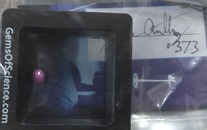 StyroPyro Laser Rubies, Signed, Numbered Commemorative Rubies Grown by Laser!