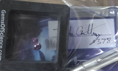 StyroPyro Laser Rubies, Signed, Numbered Commemorative Rubies Grown by Laser!