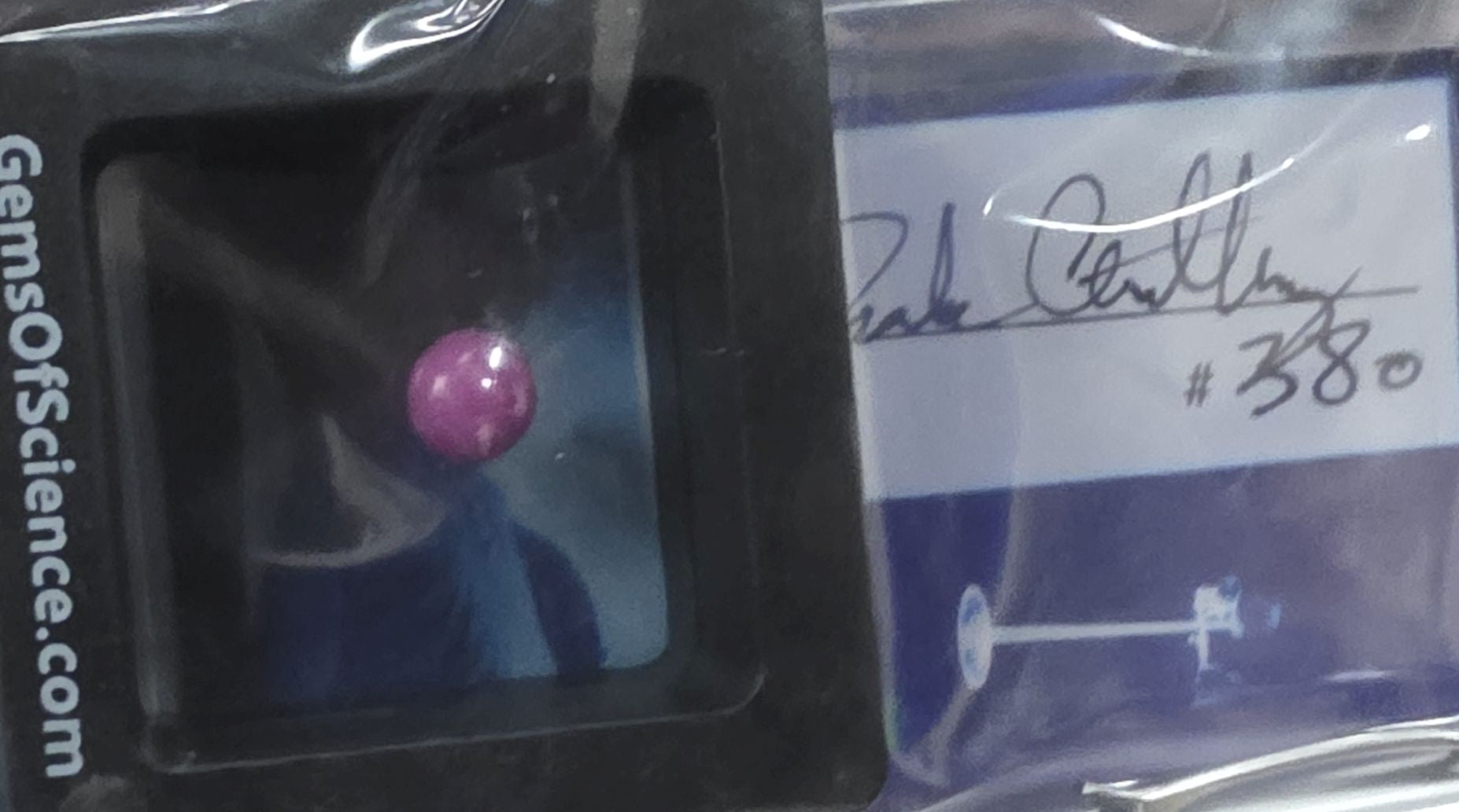 StyroPyro Laser Rubies, Signed, Numbered Commemorative Rubies Grown by Laser!