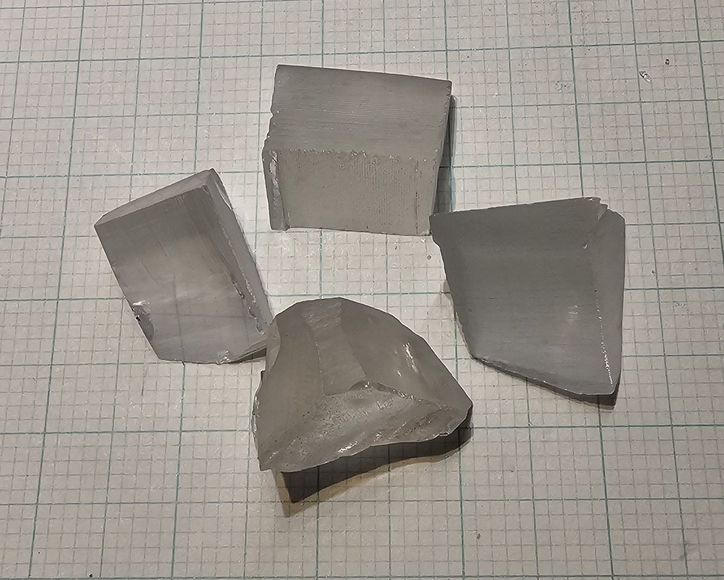 Colorless YAG Garnet Facet Rough