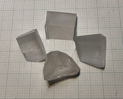 Colorless YAG Garnet Facet Rough