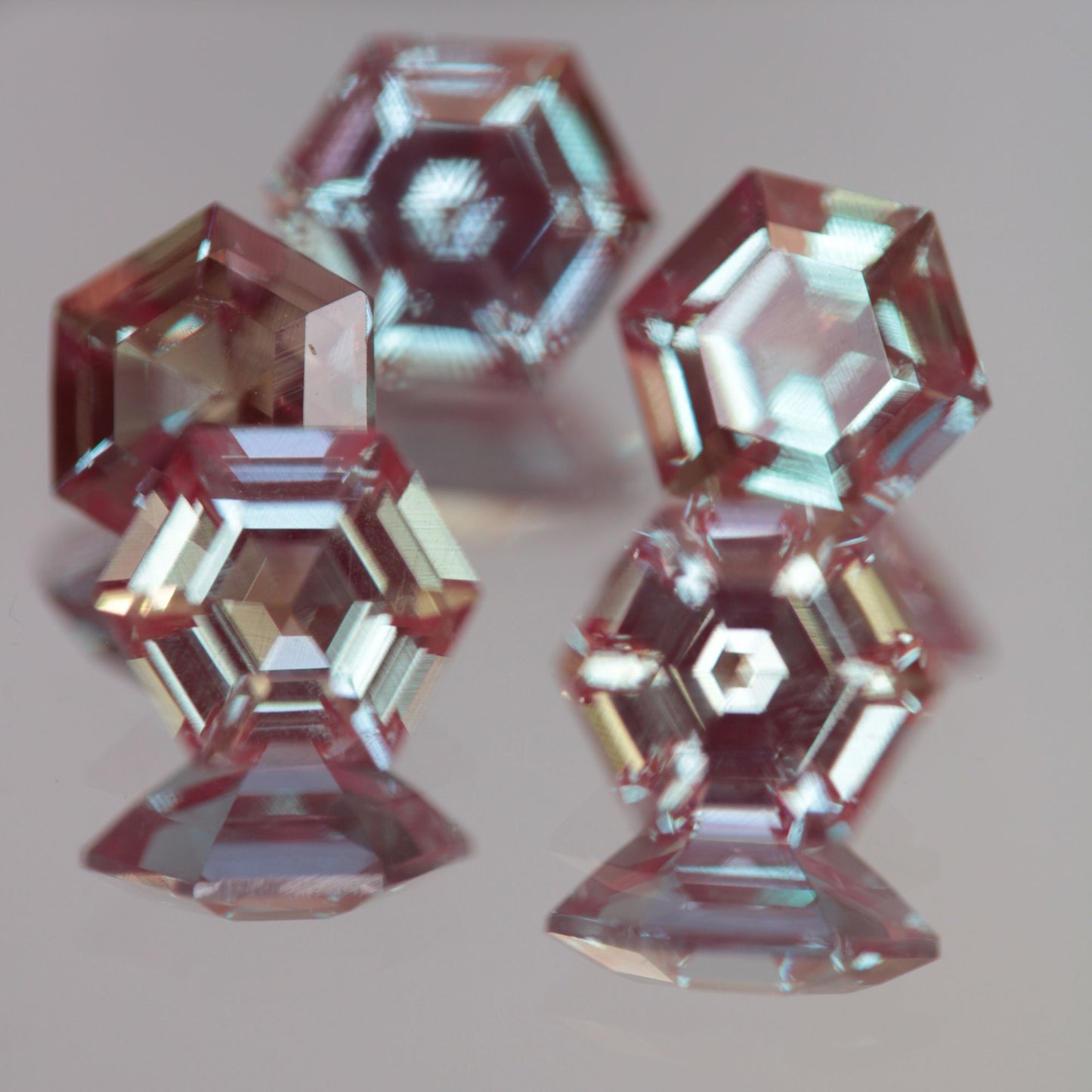 Alexandrite Hexagon Gemstone