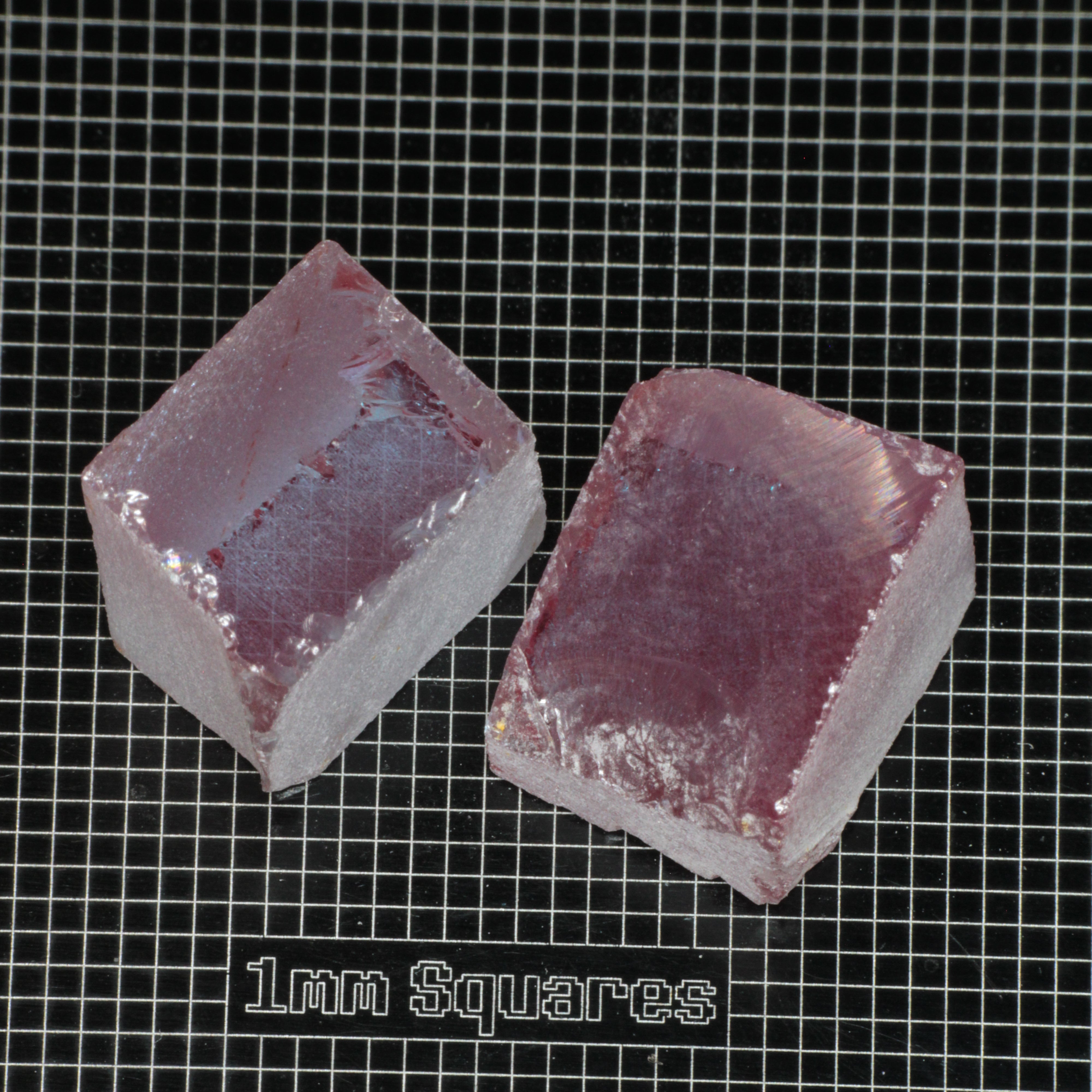 Laser Alexandrite Facet Rough, Lab Created Alex Crystals