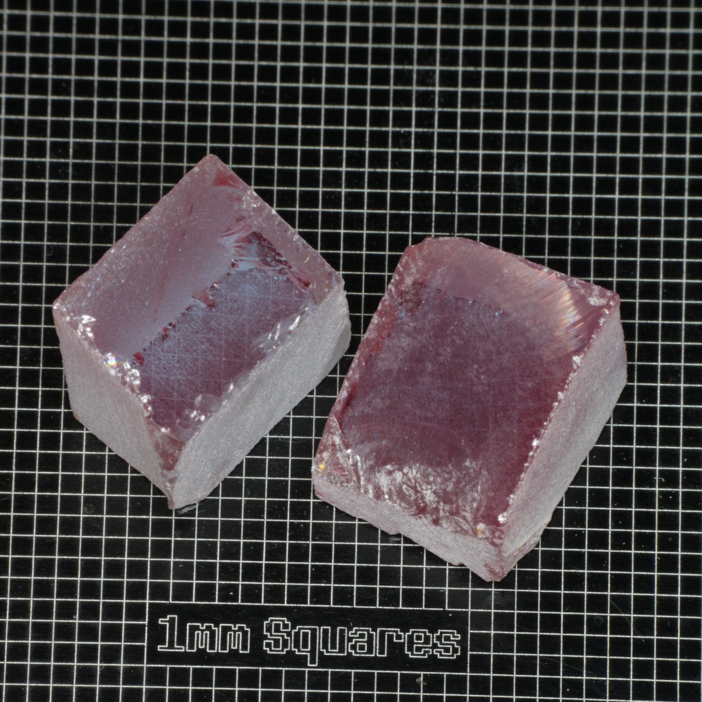 Laser Alexandrite Facet Rough, Lab Created Alex Crystals