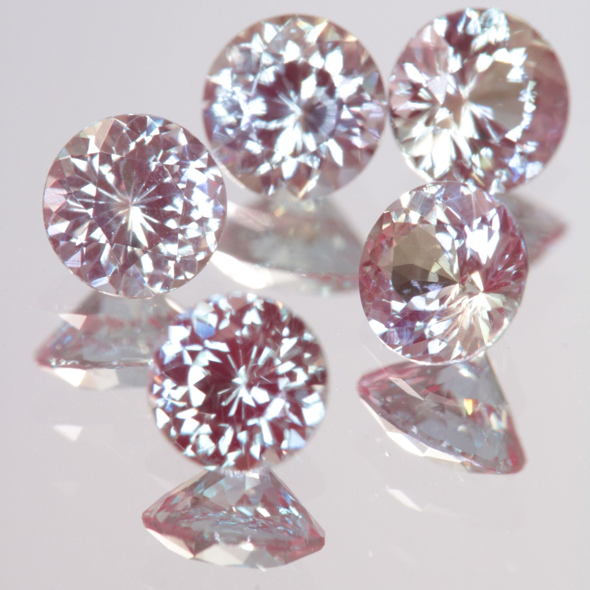 Faceted Alex Round Gem