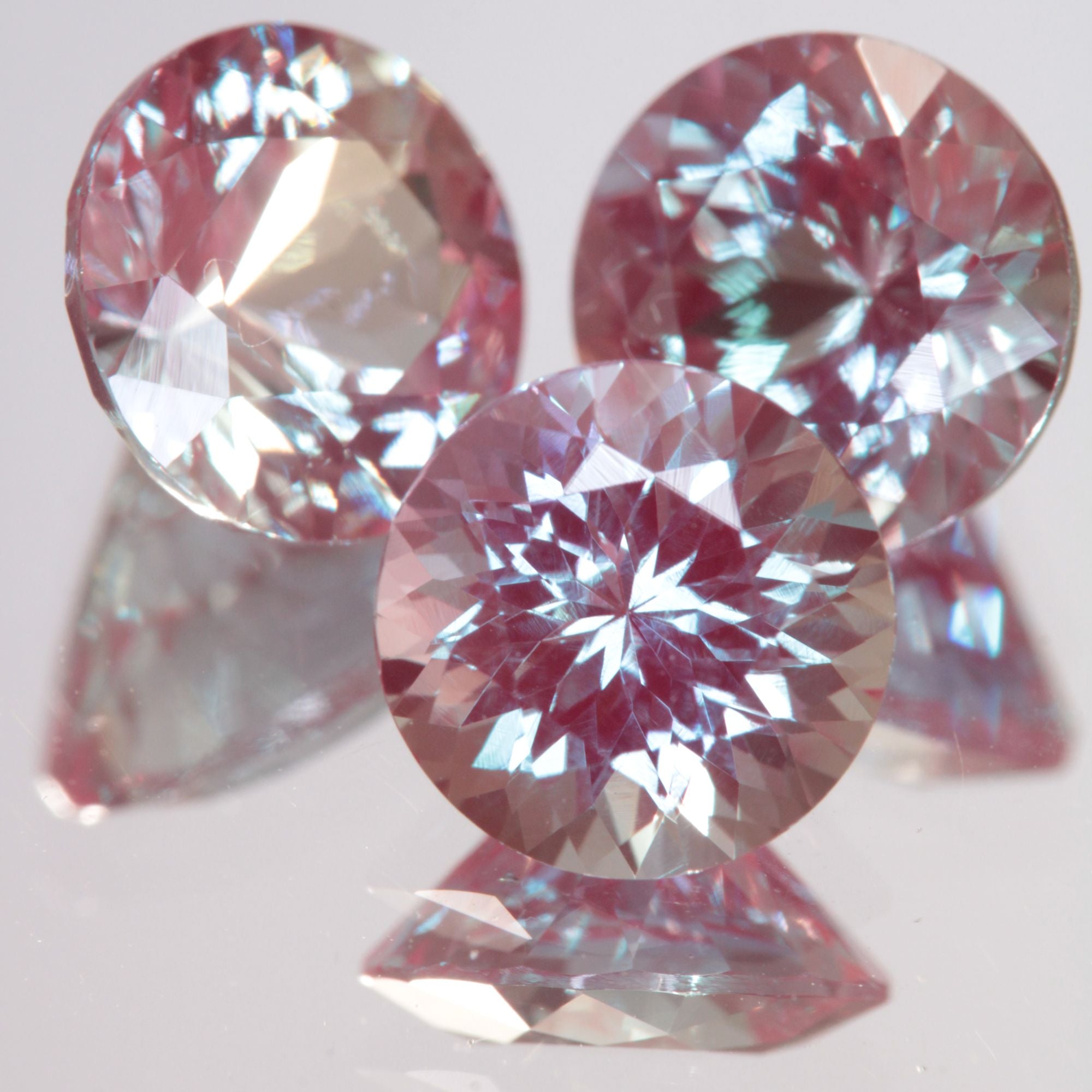 Faceted Alex Round Gem