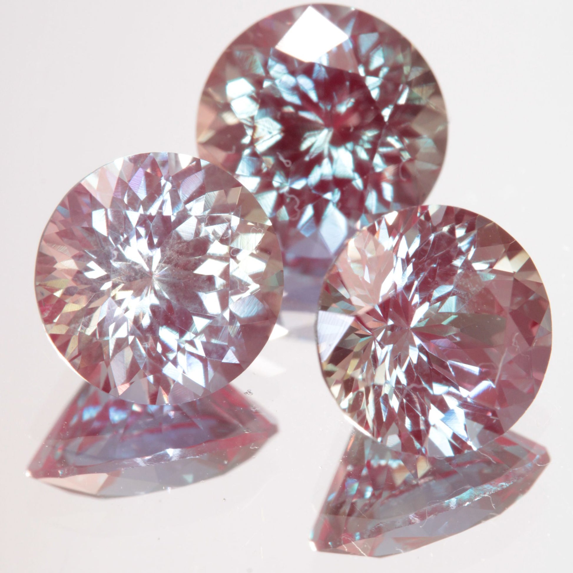 Faceted Alex Round Gem