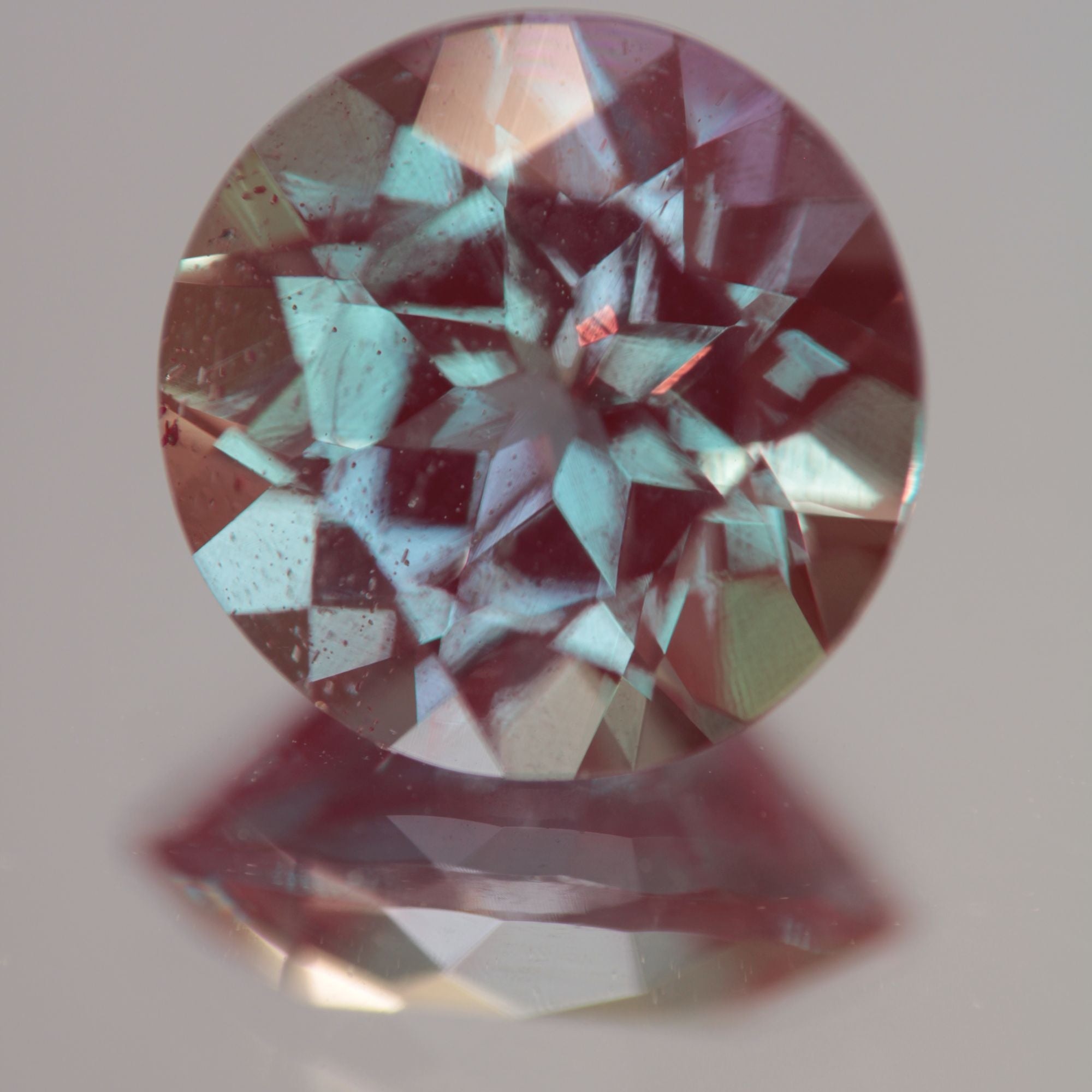 Faceted Alex Round Gem