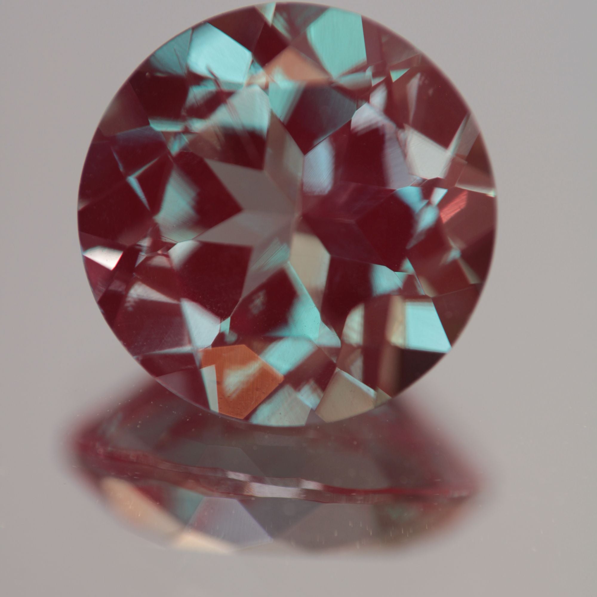 Faceted Alex Round Gem