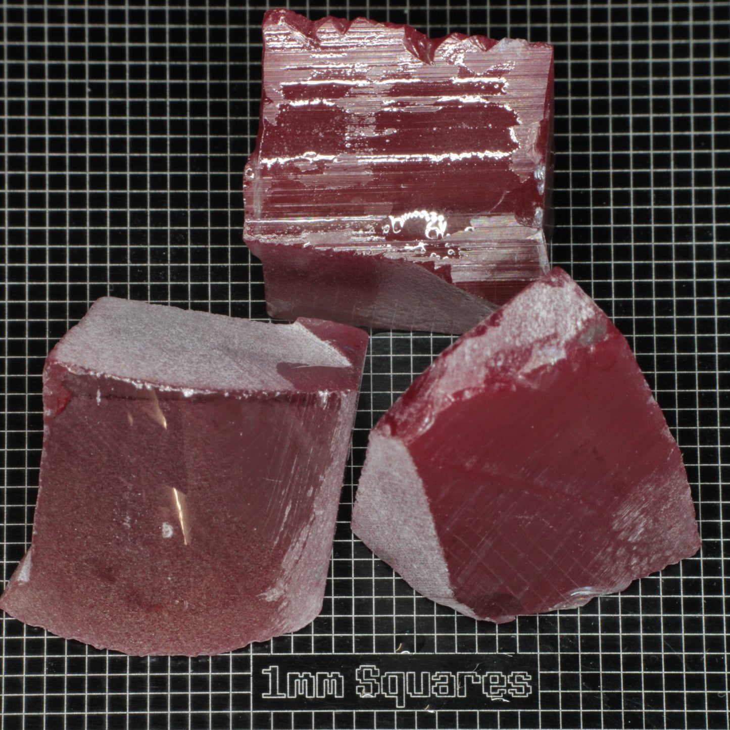 Laser Alexandrite Facet Rough, Lab Created Alex Crystals