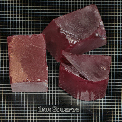 Laser Alexandrite Facet Rough, Lab Created Alex Crystals