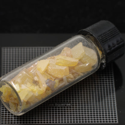 Gem Vials: Natural Kornerupine, Garnet, and Tunduru stones, mixed Popout Stones and Pearls