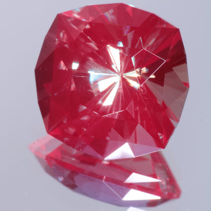 Laser Alexandrite Faceted Stones, Lab Created Red Glow Alexandrite