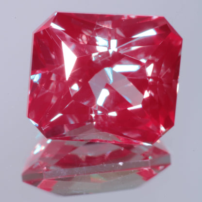 Laser Alexandrite Faceted Stones, Lab Created Red Glow Alexandrite