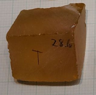 Golden Laser Garnet Facet Rough, Ce+Nd YAG
