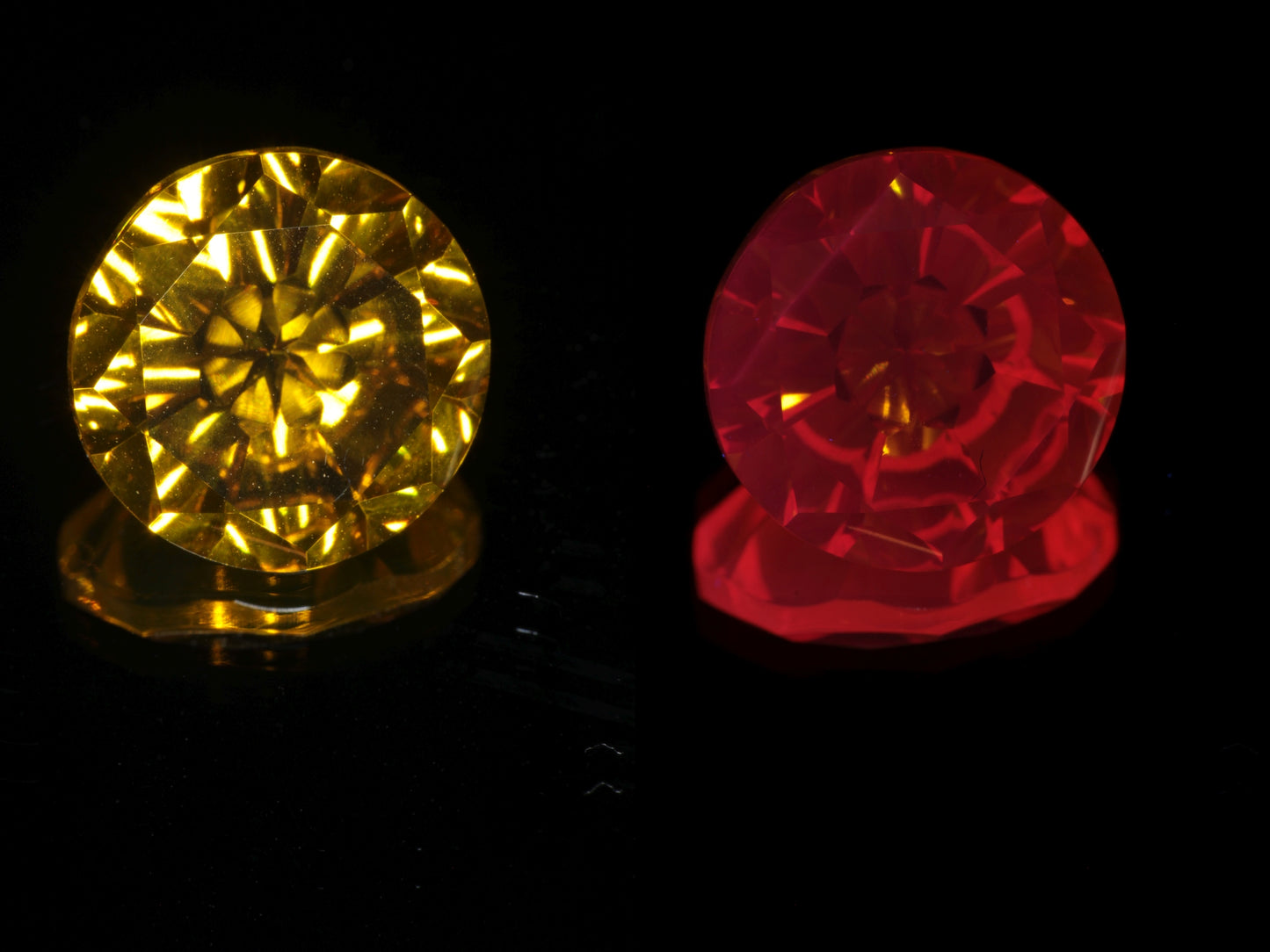 Giant Fantasy Cut Laser Garnets