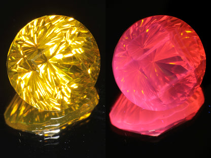 Giant Fantasy Cut Laser Garnets